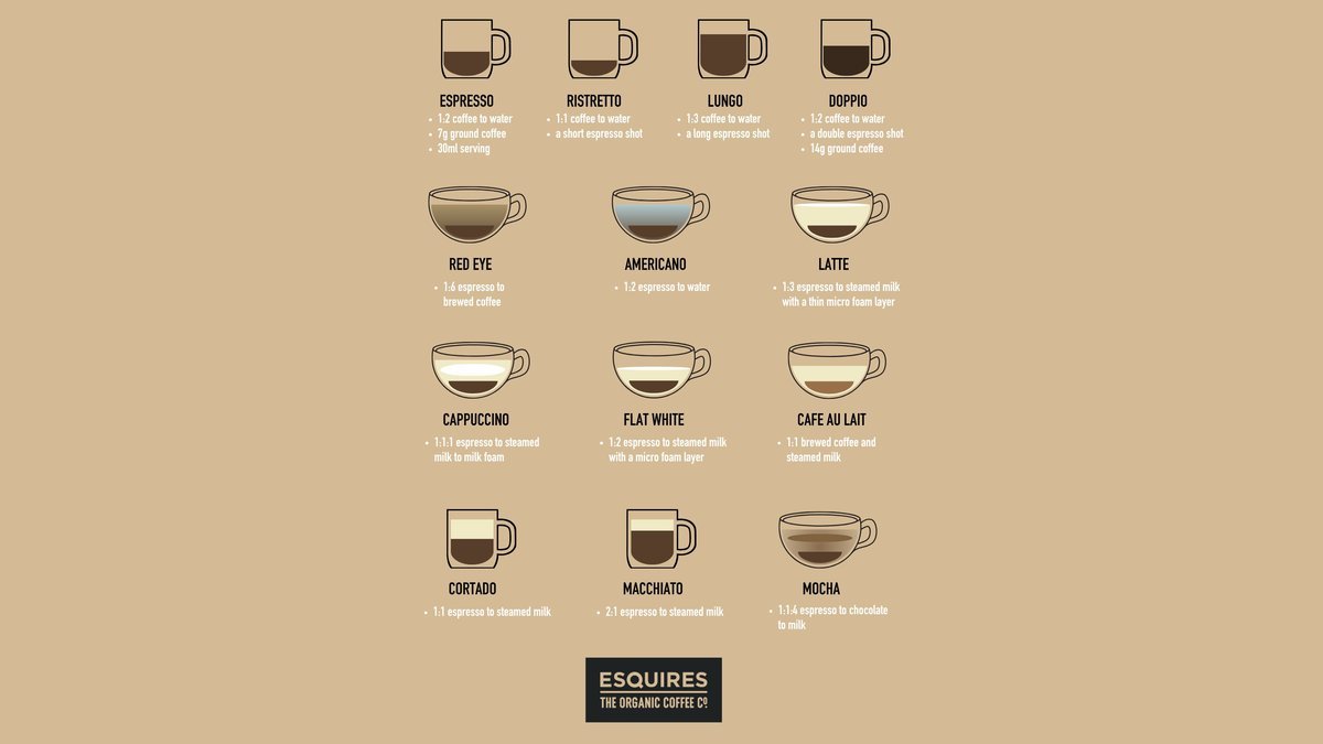 A variety of coffee brewing equipment displayed on a bright kitchen countertop.