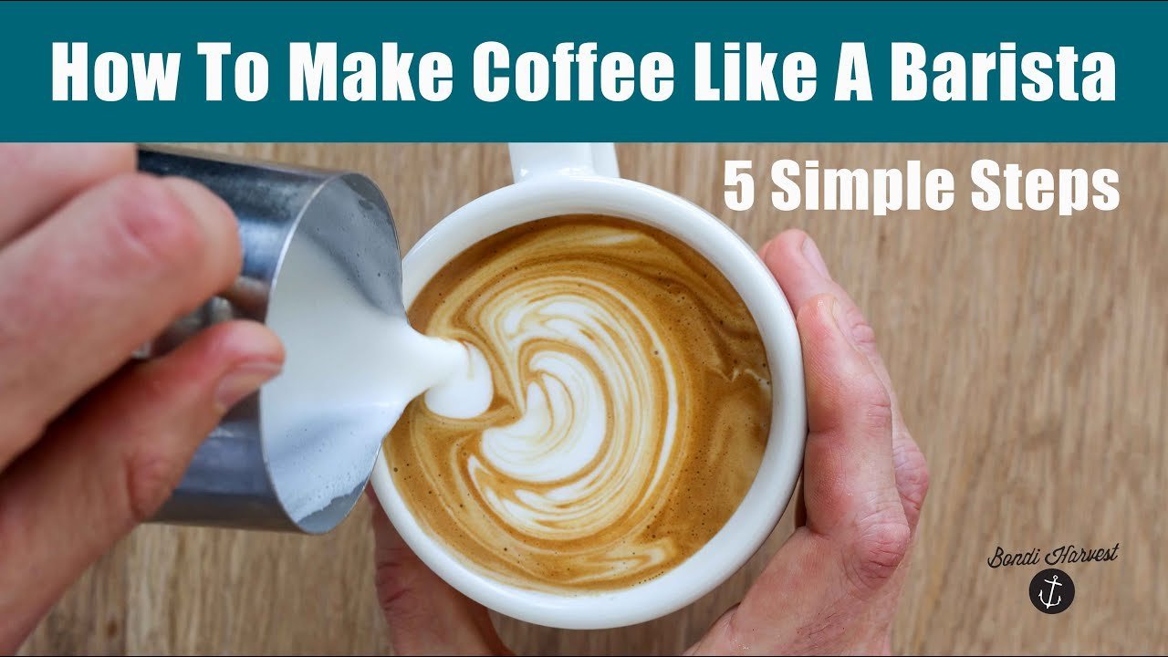 A professional setup for filming a high-quality coffee video on a kitchen counter.