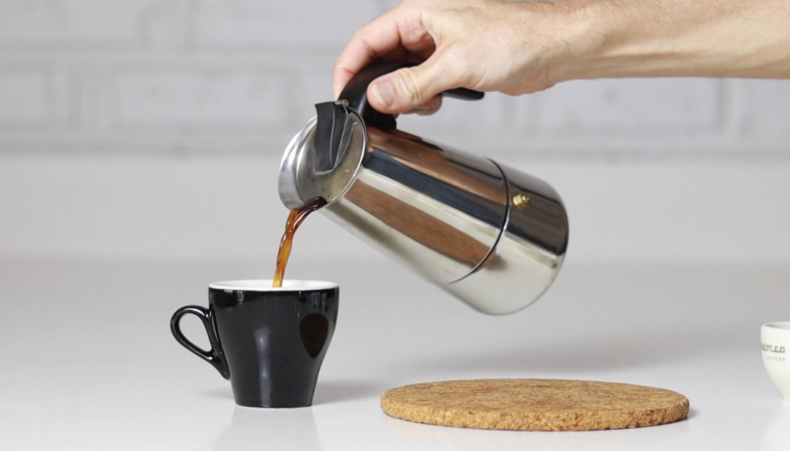Essential tools and ingredients for brewing hot coffee without a coffee machine.