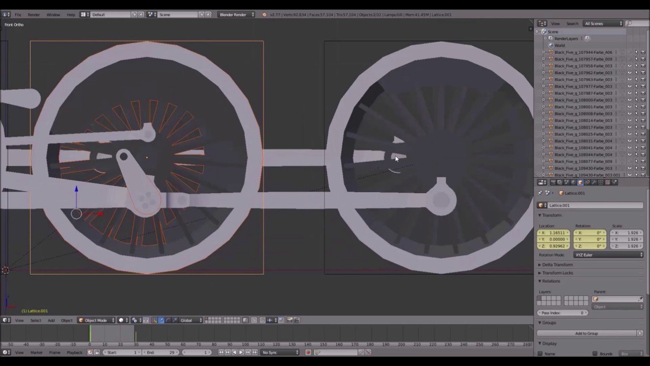 A modern 3D animation workstation set up for professional Blender software projects.