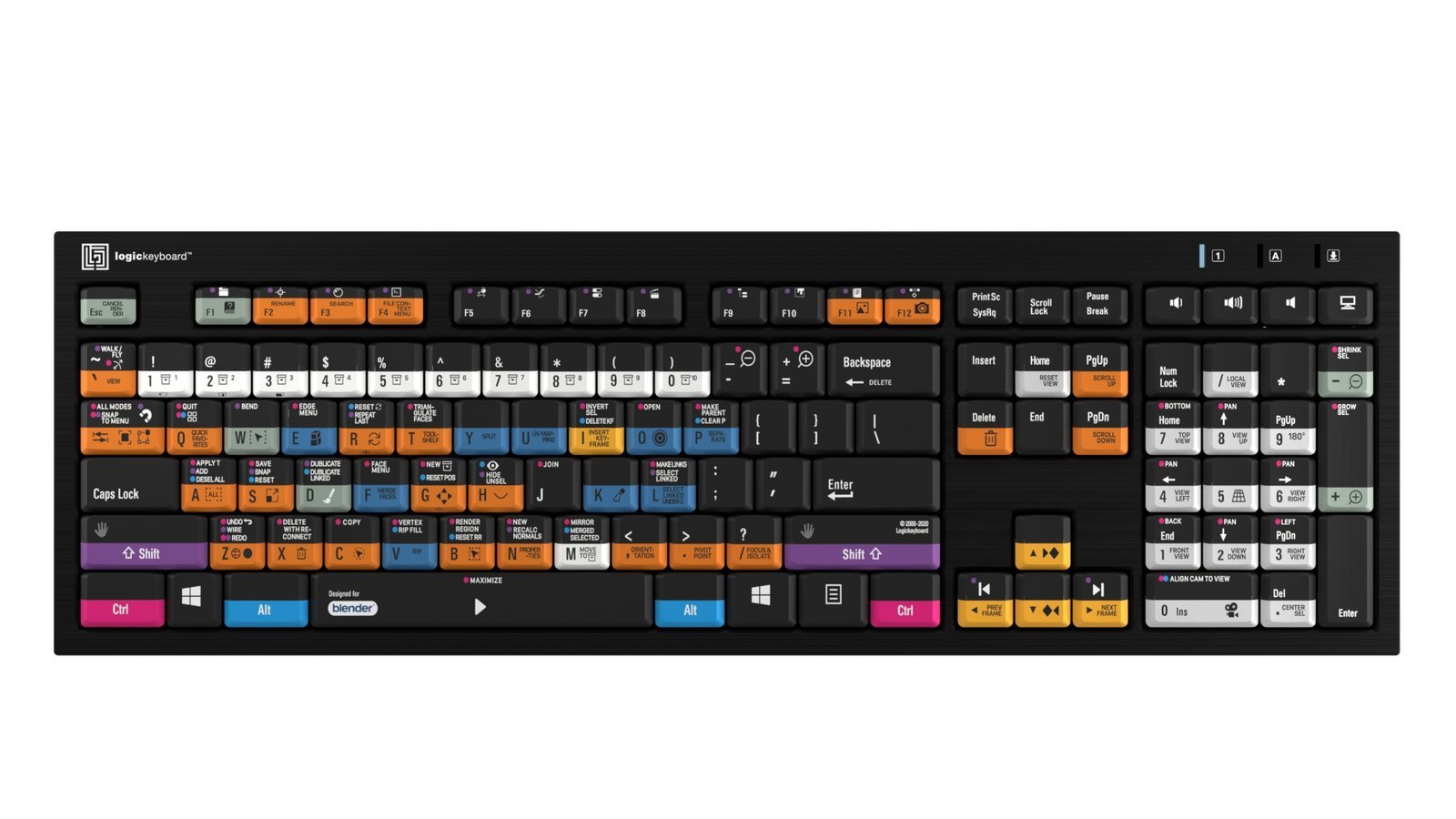 A professional mechanical keyboard optimized for the best keyboard for blender workflow.