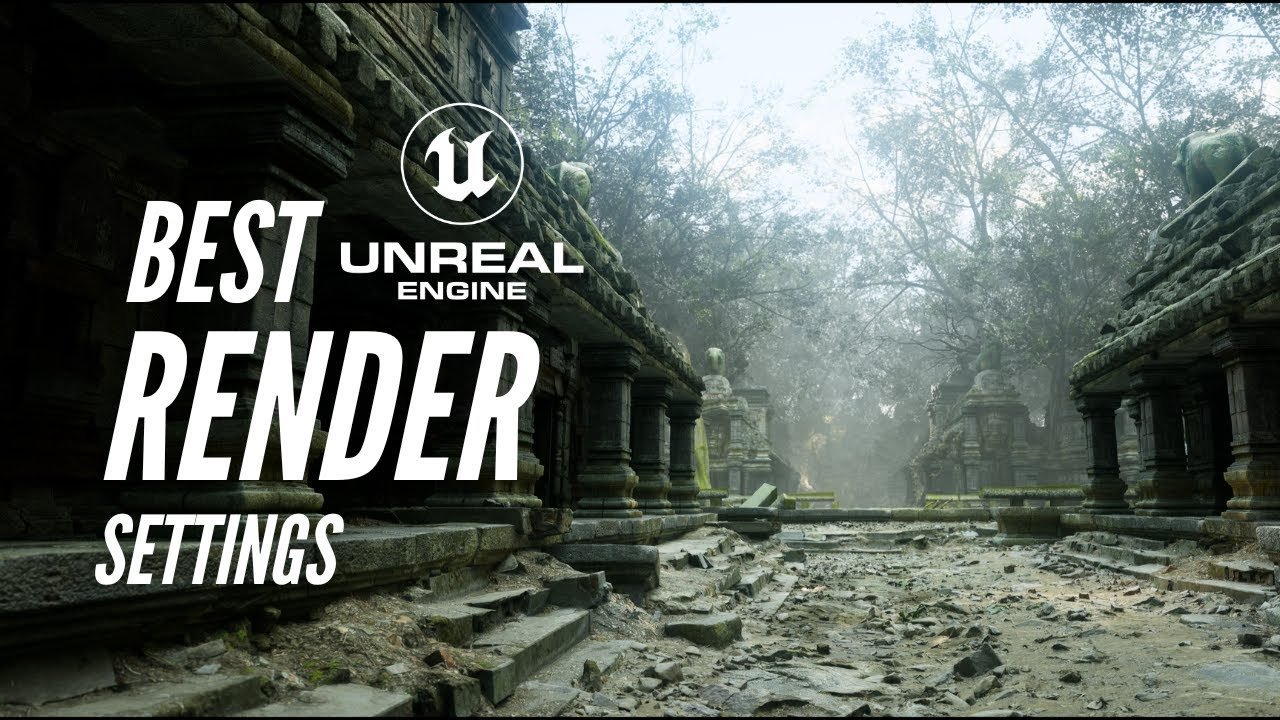 A professional workstation optimized for high quality rendering in Unreal Engine.