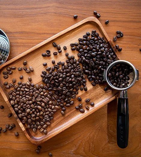 Various coffee brewing tools arranged neatly for a professional look.