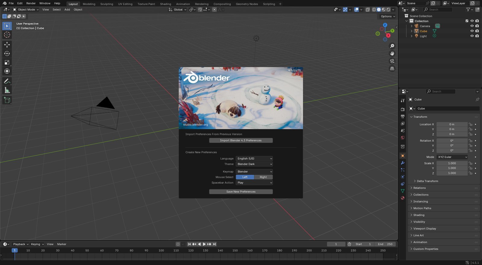A vintage computer monitor displaying a 3D model in the Blender software interface.